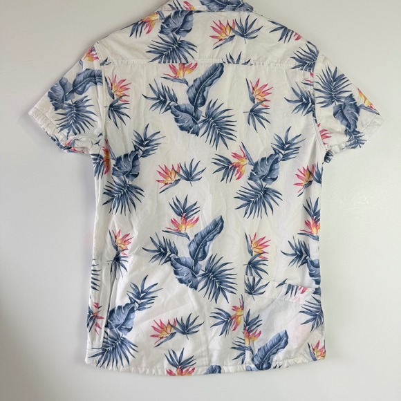 California Cowboy Birds of Paradise High Water Shirt Terry Lining Mens L $145 - Picture 10 of 12